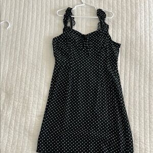 Black Polka Dot Dress